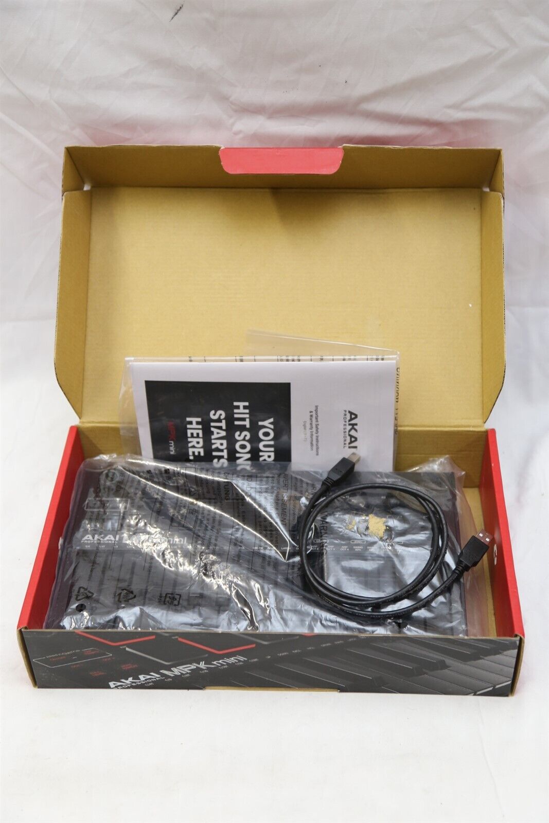 Akai MPK Mini Keyboard Controller Special Edition - Black on Black - Fresh Stock Dated December 2025