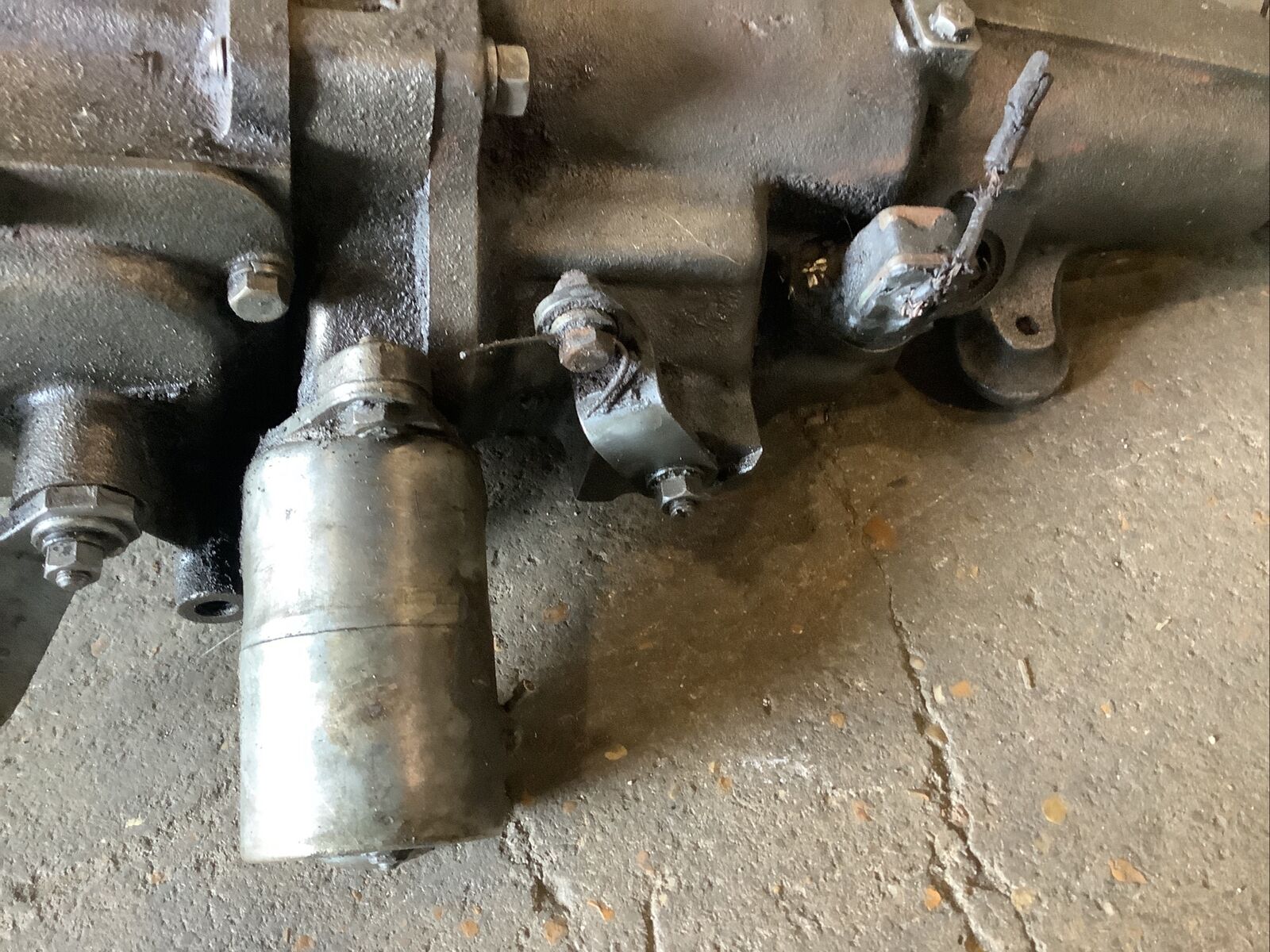 1949-1950 CUSTOM DELUXE COMPLETE 3 SPEED MANUAL TRANSMISSION W/ OD - Fresh Stock Dated December 2025