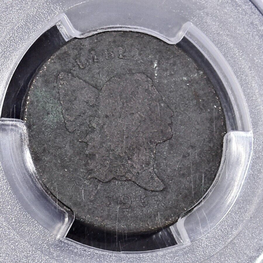 1795 Half Cent - Lettered Edge - PCGS Good Details (#42693) - Fresh Stock Dated December 2025