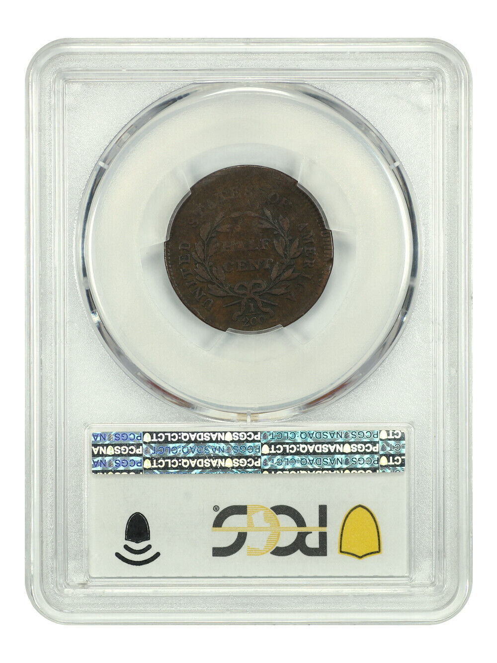 1795 1/2C PCGS G06 (Plain Edge) - Fresh Stock Dated December 2025