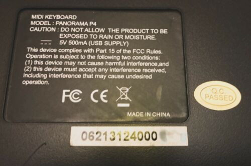 Nektar Panorama P4 Advanced USB MIDI Controller W/Motorized Fader - Excellent!!! - Fresh Stock Dated December 2025