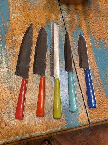 Fiesta Merengue 13 PC Cutlery Set W Block Kitchen Knifes Designer Set - Fresh Stock Dated January 2026