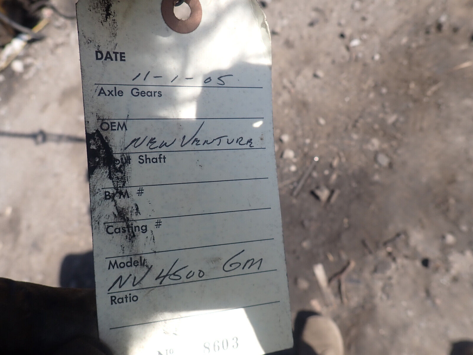 New Venture NV4500 Manual Transmission GM Application REBUILT!!! CHEVY TRUCK - Fresh Stock Dated December 2025