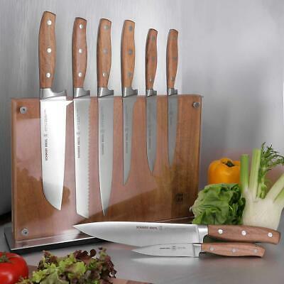 NEW Schmidt Bros Forge Series 10-piece Knife Block Set Acacia Stainless Steel - Fresh Stock Dated January 2026