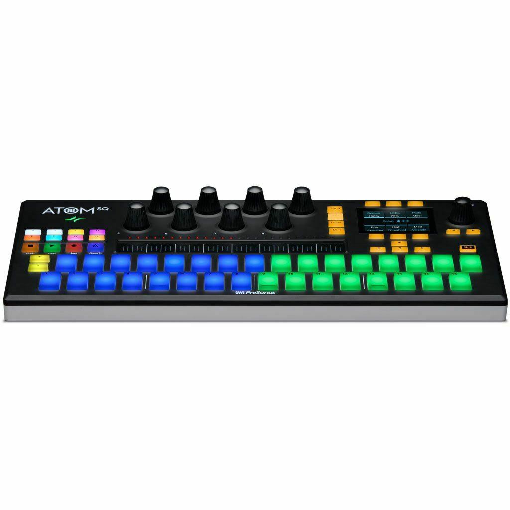 PreSonus ATOM SQ Hybrid Midi Keyboard/Pad Performance and Production Controller - Fresh Stock Dated December 2025