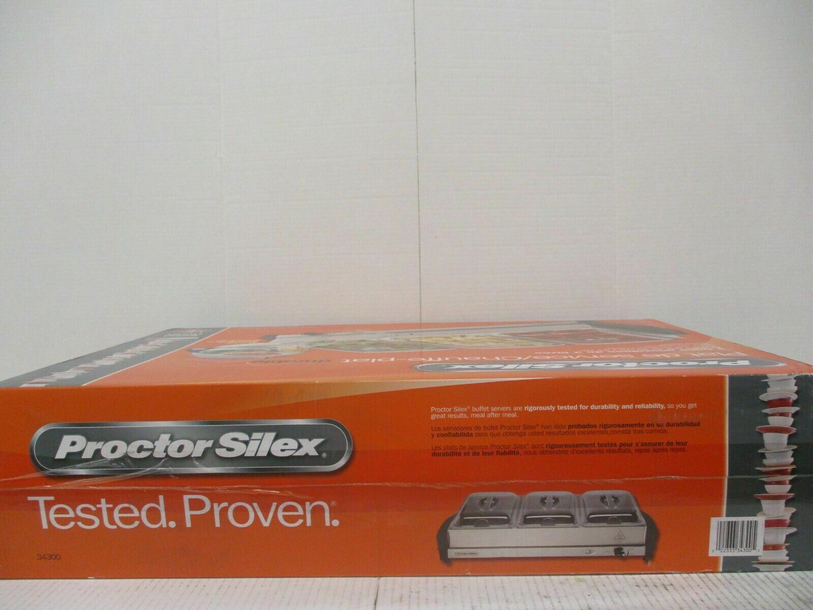 Proctor Silex Durable Buffet Server Warming Tray With 2.2 Qt Pan Open Box 34300 - Fresh Stock Dated February 2026