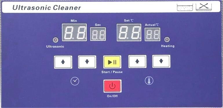 22L Digital Ultrasonic Cleaner 360W 40Khz Timer Heater Touch Control DR-LQ220 - Fresh Stock Dated December 2025