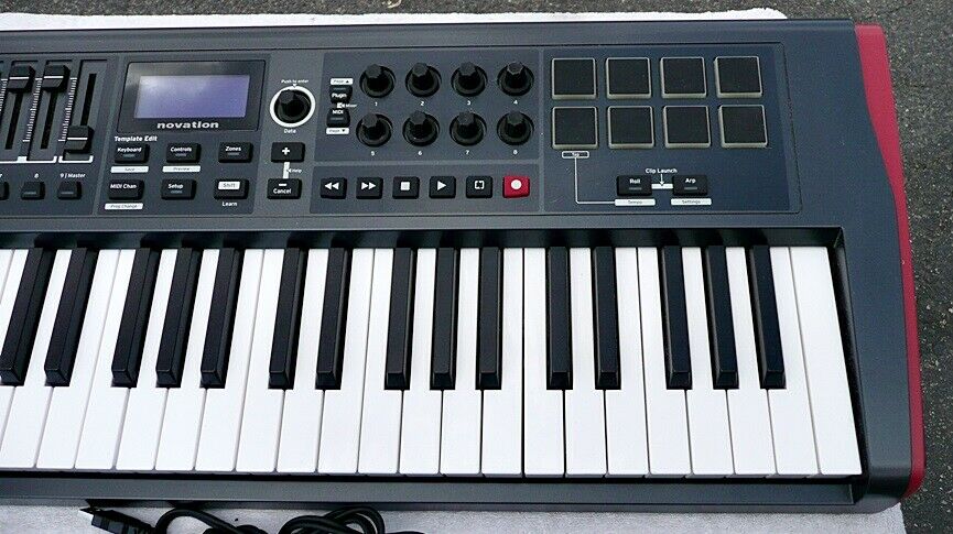 Nemko Novation Impulse 49 Key Keyboard MIDI Controller -Works Great - Excel Cond - Fresh Stock Dated December 2025