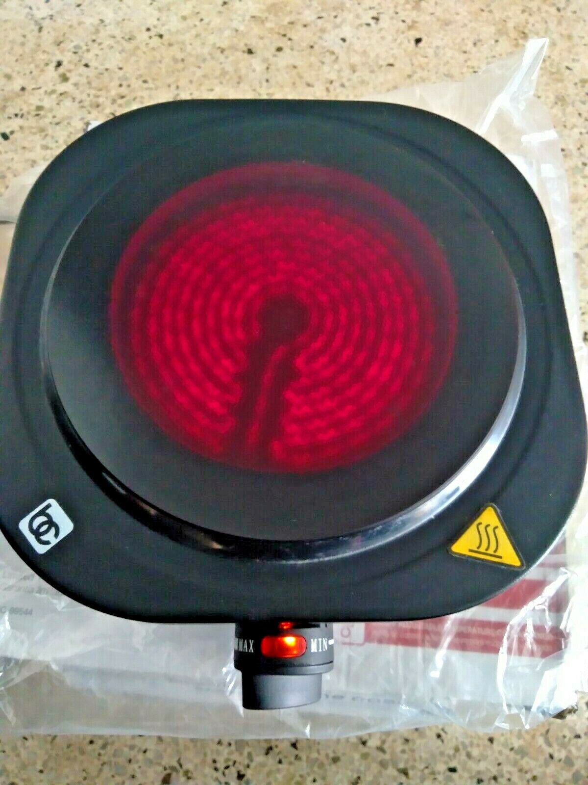 Bene Casa Glass Top Single Burner ceramic - Fresh Stock Dated February 2026