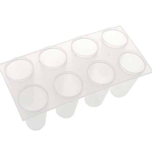 8Pcs Ice Cream Lolly Maker Form DIY Mould Frozen Popsicle Yogurt Molds Tool oL - Fresh Stock Dated February 2026