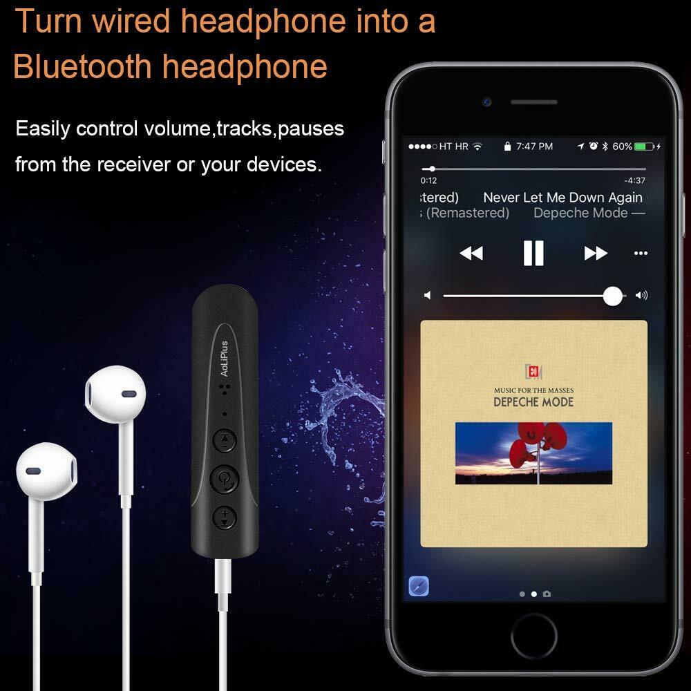 Mini Bluetooth Receiver Portable Wireless Bluetooth 4.2 Adapter Car kit Audio - Fresh Stock Dated December 2025