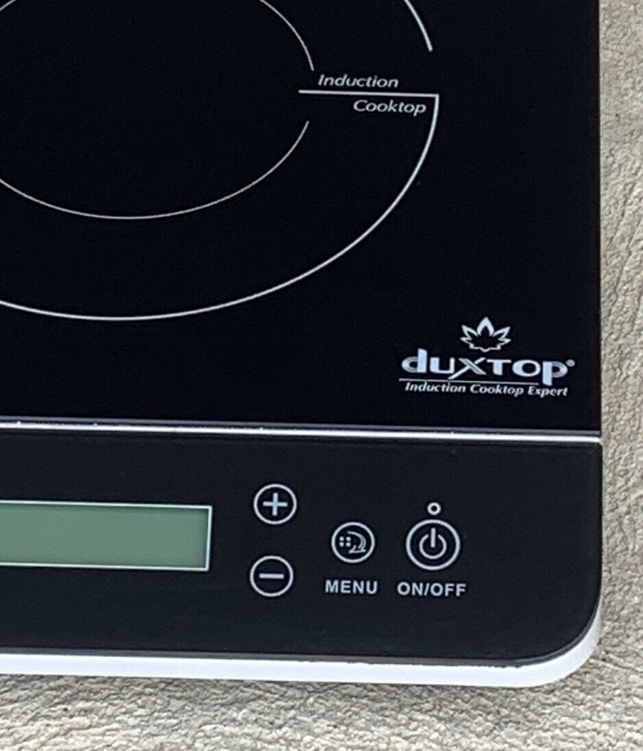Duxtop Portable Double Induction Cooktop Stove 1800W Electric Countertop 9620LS - Fresh Stock Dated February 2026