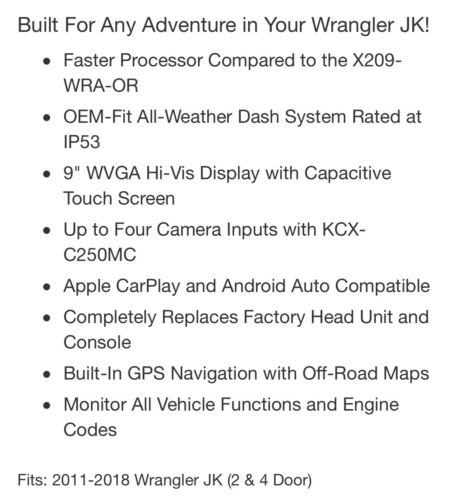alpine x409-wra-jk - Fresh Stock Dated December 2025
