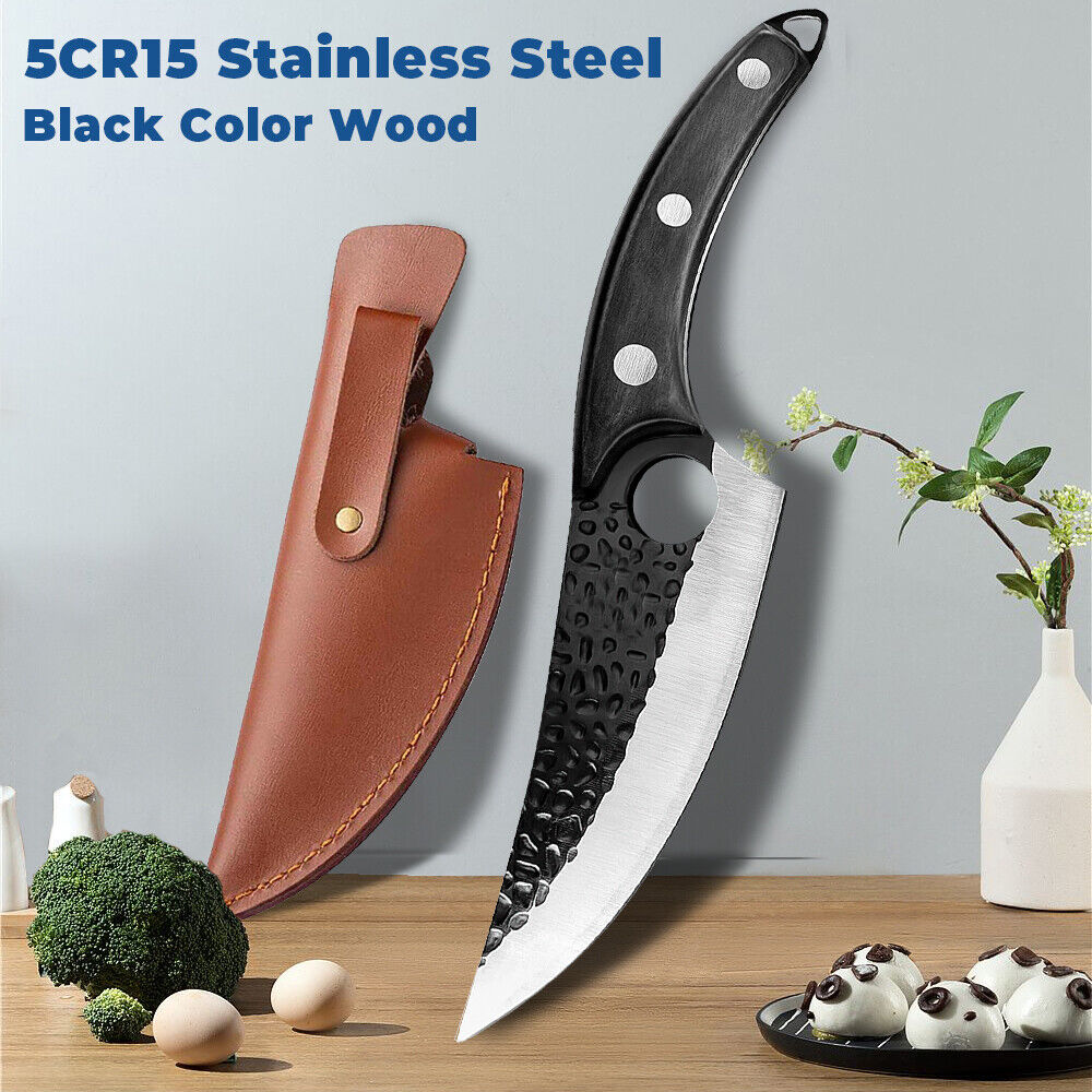 Japanese Kitchen Knife Forged Butcher Viking Boning Knife Premium grade material - Fresh Stock Dated February 2026