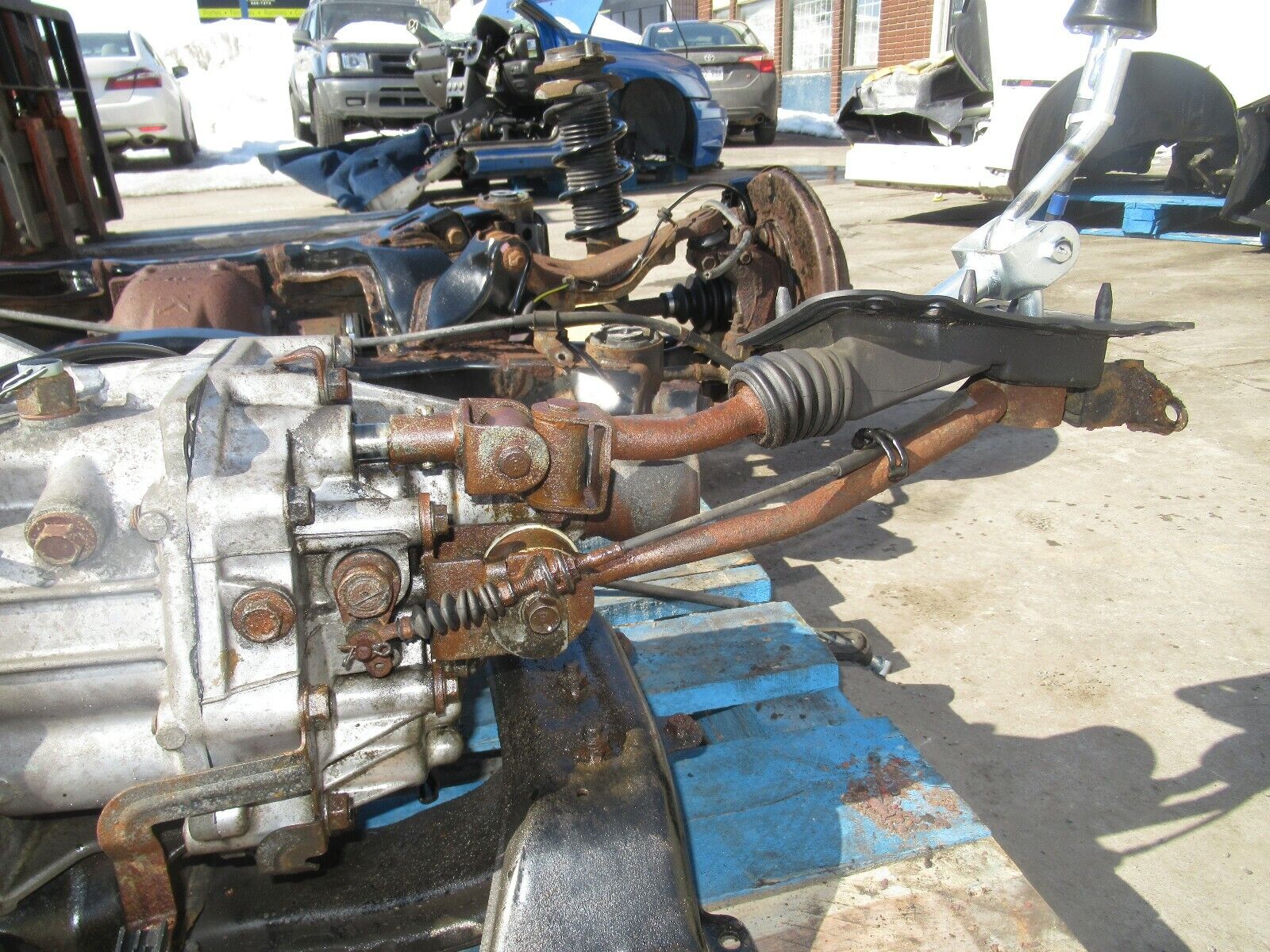 2011 WRX STi 6 Speed Transmission R180 Differential Brembo TY856UW1MA EJ257 GV8 - Fresh Stock Dated December 2025