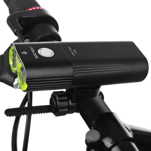 New GACIRON V9D - 1600 USB Rechargeable Bicycle Front Flashlight Remote Switch - Fresh Stock Dated December 2025