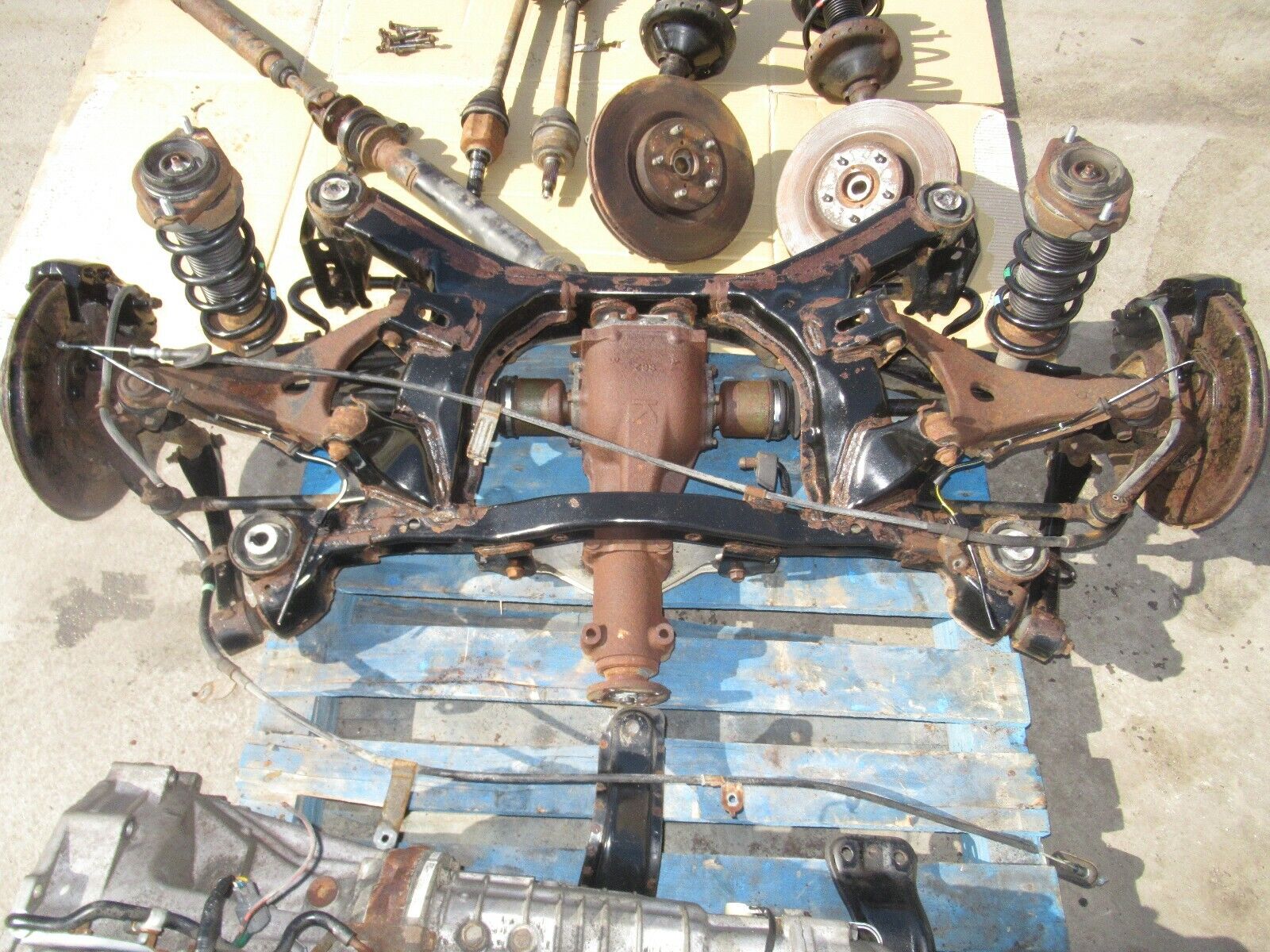 2011 WRX STi 6 Speed Transmission R180 Differential Brembo TY856UW1MA EJ257 GV8 - Fresh Stock Dated December 2025