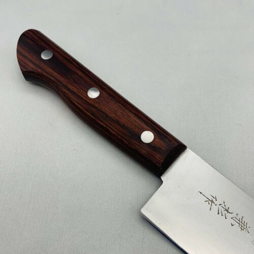 <Sharpened> Japanese Chef's Kitchen Knife 兼杉 Santoku 165/290 From Japan SS705 - Fresh Stock Dated January 2026