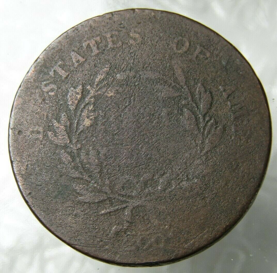 1797 Liberty Cap Half Cent Plain Edge Circulated - Fresh Stock Dated December 2025