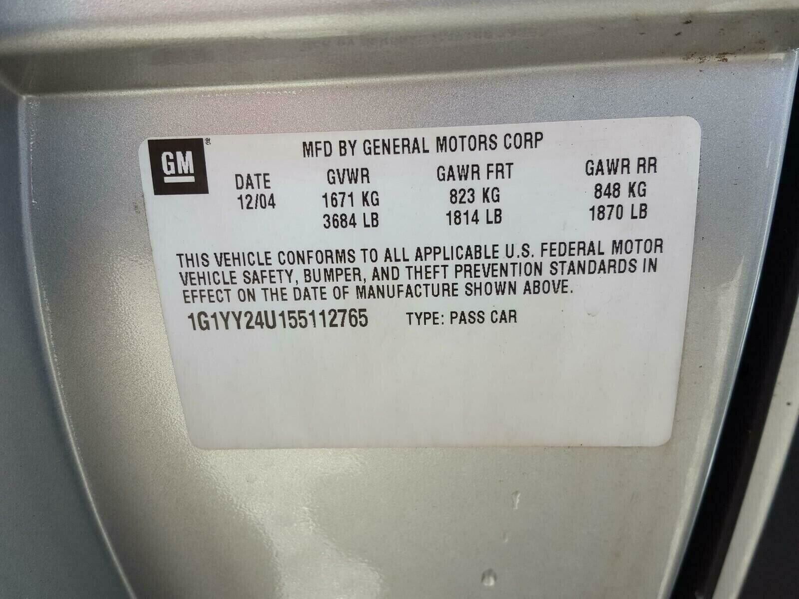 145K MILE CORVETTE Manual MT Transmission opt MM6 05 OEM FreeShip Warranty - Fresh Stock Dated December 2025