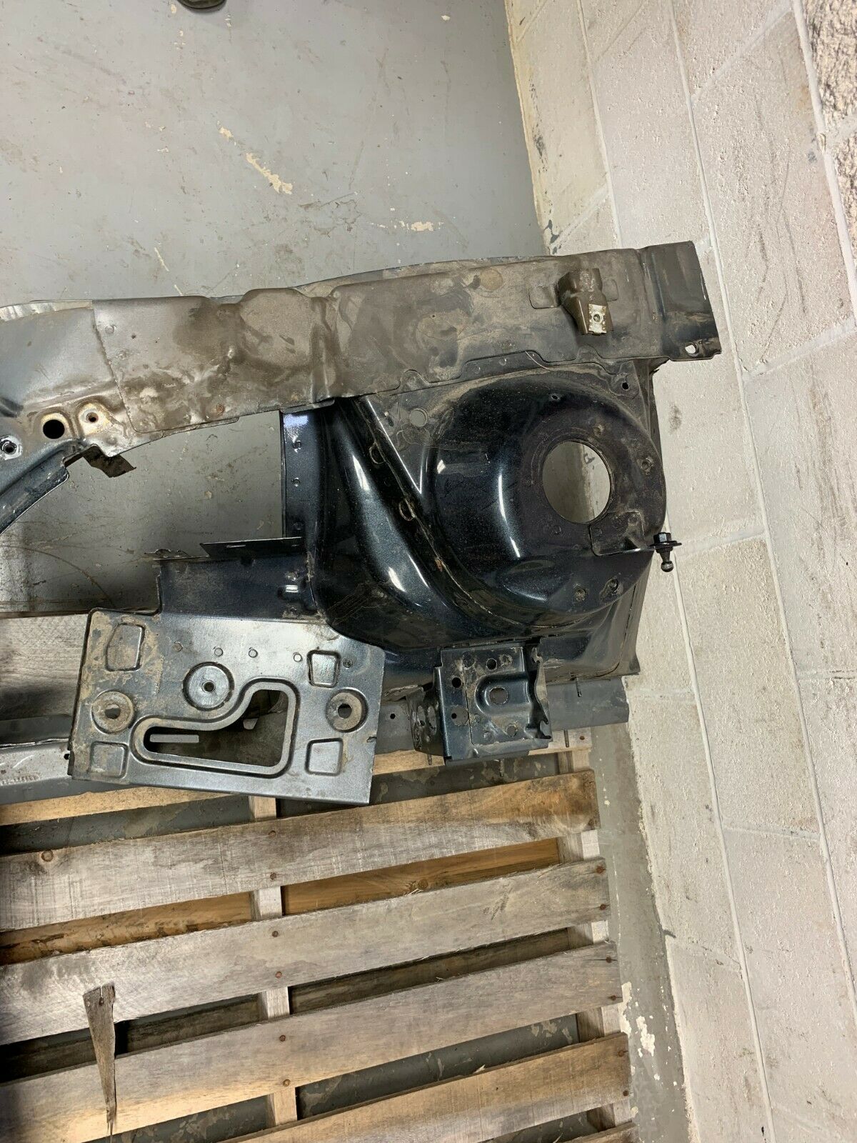 2012 CAMARO SS OEM FRONT RADIATOR CORE SUPPORT FRAME RAIL CUT - Fresh Stock Dated December 2025