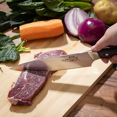 KUMA VG10 Damascus Chef Knife – 8 inch Chef Knife With Premium Wooden Handle - Fresh Stock Dated January 2026