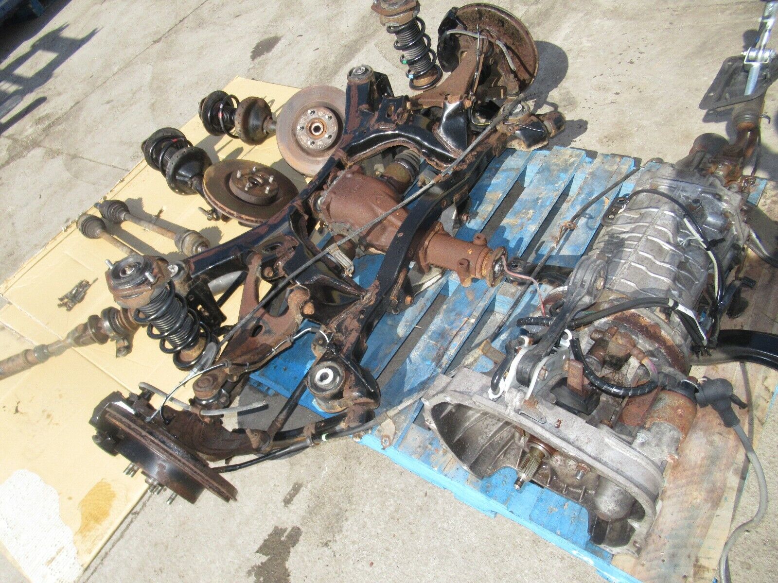 2011 WRX STi 6 Speed Transmission R180 Differential Brembo TY856UW1MA EJ257 GV8 - Fresh Stock Dated December 2025