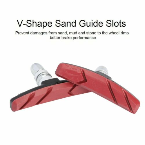 2/4X Bicycle Brake Pads Shoes 70mm V-brake For Mountain Bike VBrake MTB Cycling - Fresh Stock Dated December 2025