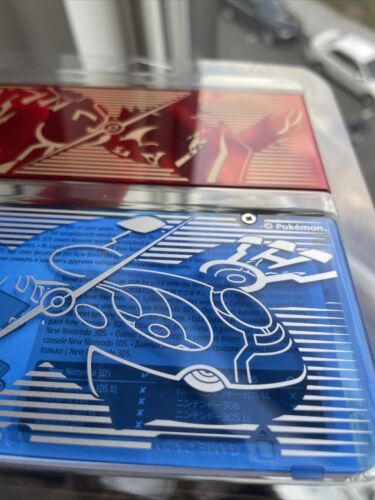 Nintendo New 3DS Cover Plates No. 040 Pokemon Ruby Sapphire Groudon Kyogr - Fresh Stock Dated February 2026