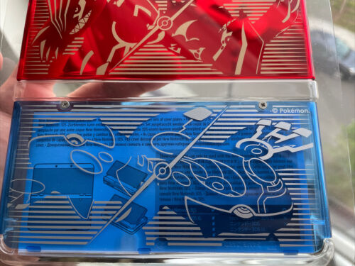 Nintendo New 3DS Cover Plates No. 040 Pokemon Ruby Sapphire Groudon Kyogr - Fresh Stock Dated February 2026