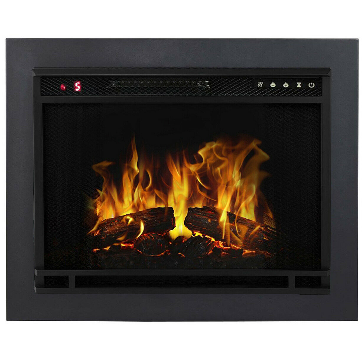 New Regal Flame 28 Inch Flat Ventless Heater Electric Fireplace Insert Trim Kit - Fresh Stock Dated January 2026