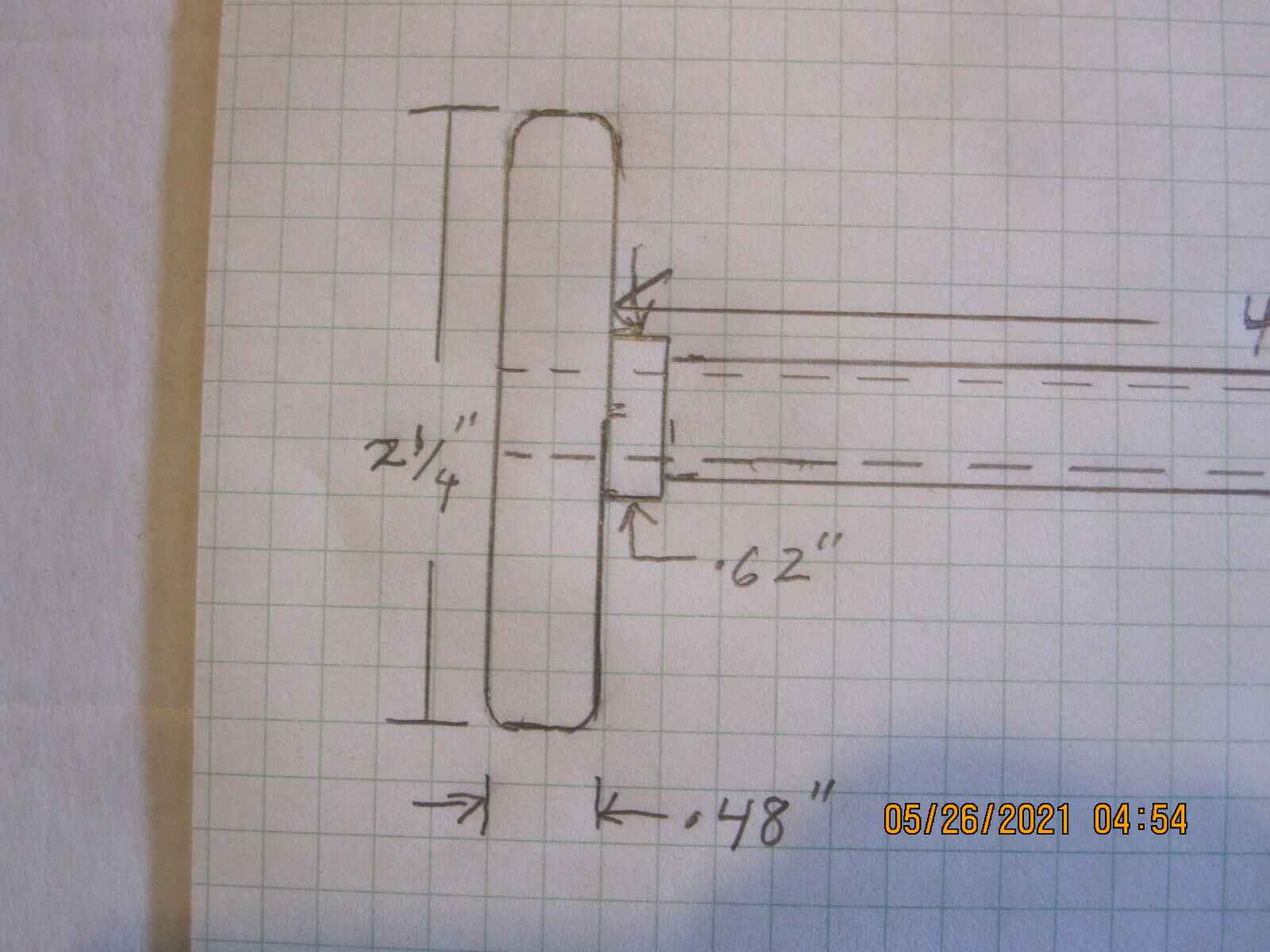 Vtg Draw Bar for watchmakers Lathe - Fresh Stock Dated December 2025