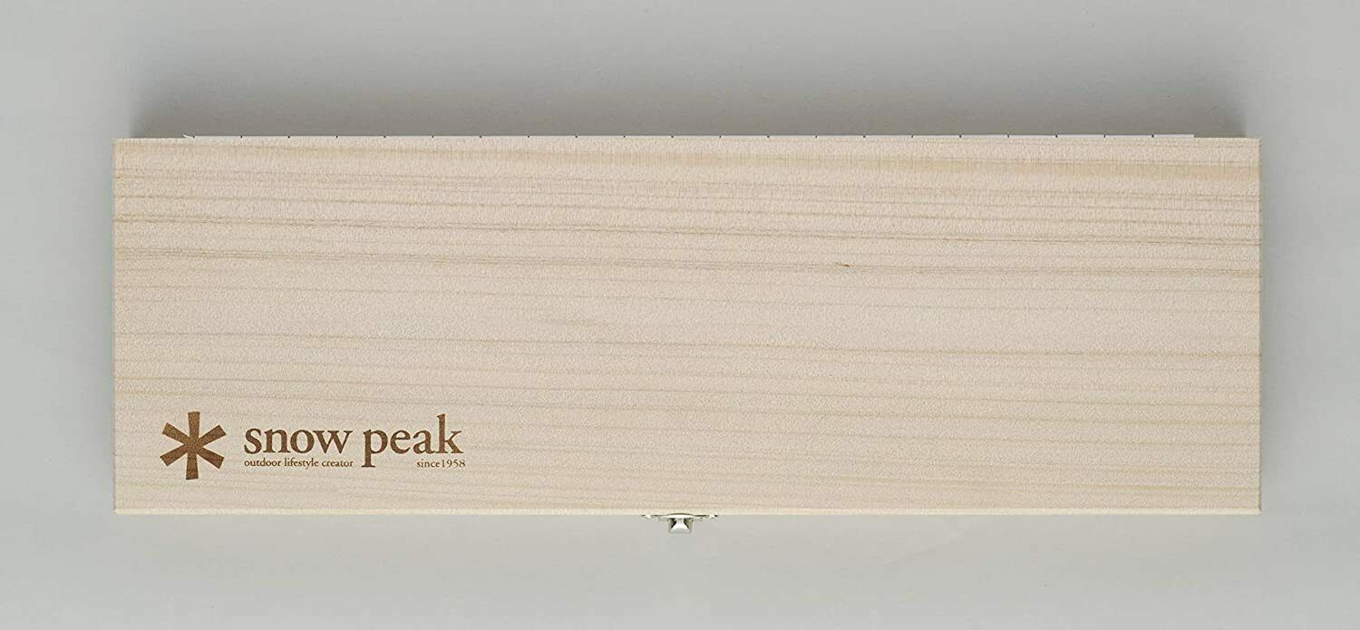 Snow Peak Packable Cutting Board Set CS-208 Cutting Board, Knife, Made in Japan - Fresh Stock Dated January 2026