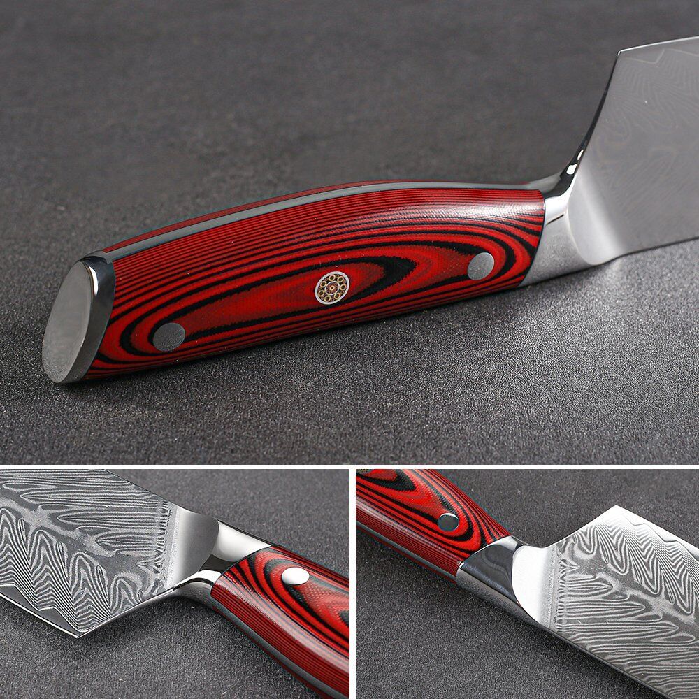 TURWHO 8.2inch Chef Knife 67-Layer Japanese VG10 Damascus Steel Kitchen Knives - Fresh Stock Dated January 2026