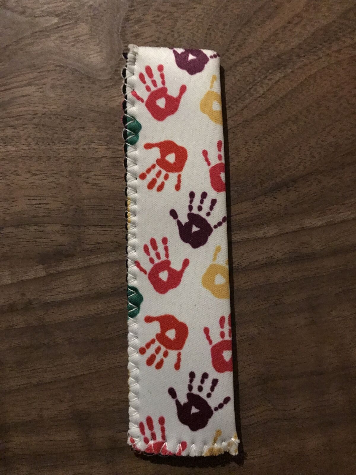 4 Pieces Popsicle Holders Neoprene Insulator Sleeves Handprints - Fresh Stock Dated February 2026