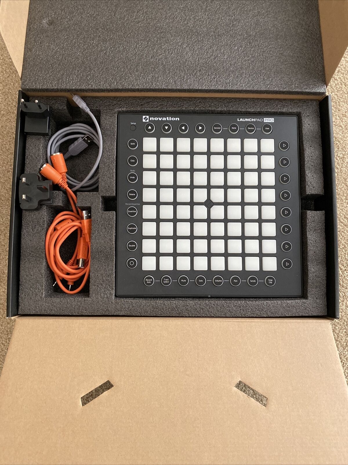 Novation Launchpad Pro USB Pad Controller Black.  Ableton Live Lite 8x8 Grid - Fresh Stock Dated December 2025