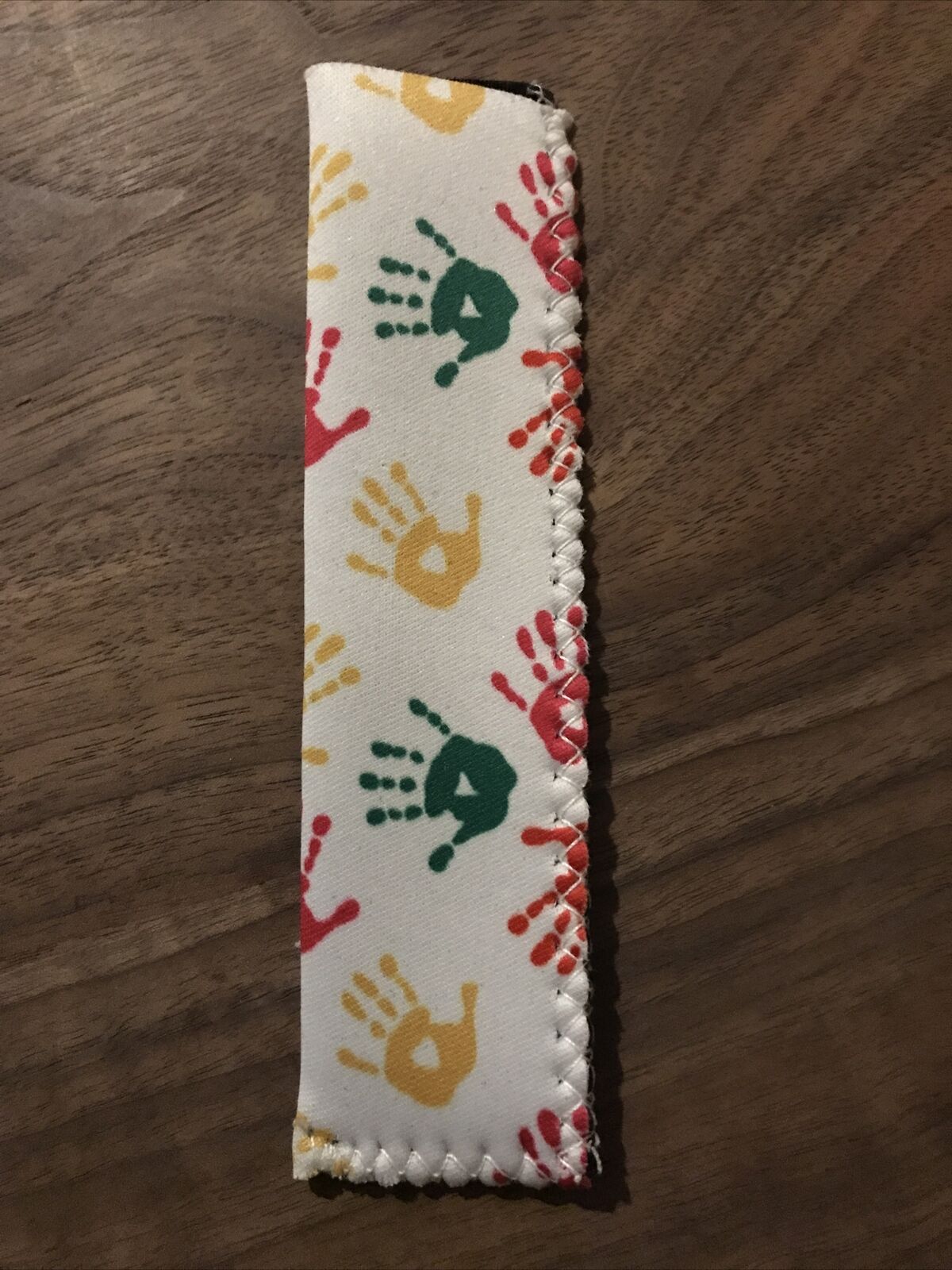 4 Pieces Popsicle Holders Neoprene Insulator Sleeves Handprints - Fresh Stock Dated February 2026