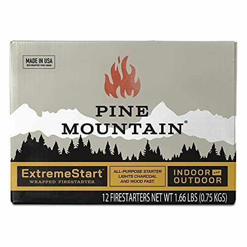 Pine Mountain ExtremeStart Wrapped Fire Starters 24 Starts Firestarter Wood Log - Fresh Stock Dated December 2025
