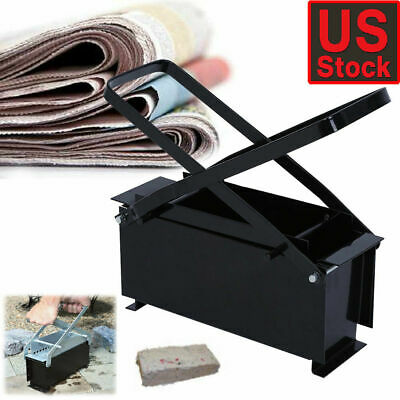 Fuel Free Block Brick Briquette Maker Paper Log Fire Free Eco Recycle Newspaper - Fresh Stock Dated December 2025