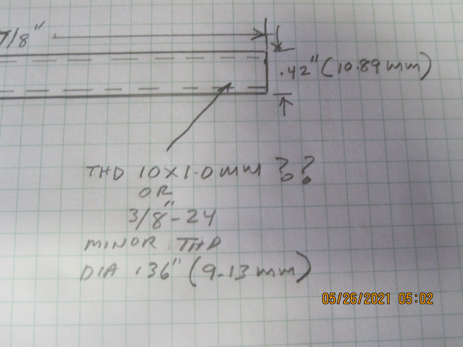 Vtg Draw Bar for watchmakers Lathe - Fresh Stock Dated December 2025