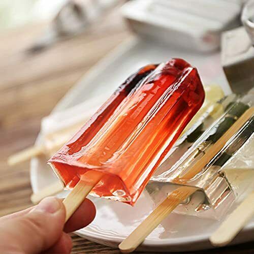 Awinking Set of 10 Stainless Steel Ice Lolly Popsicle Molds, Homemade Ice Pop... - Fresh Stock Dated February 2026