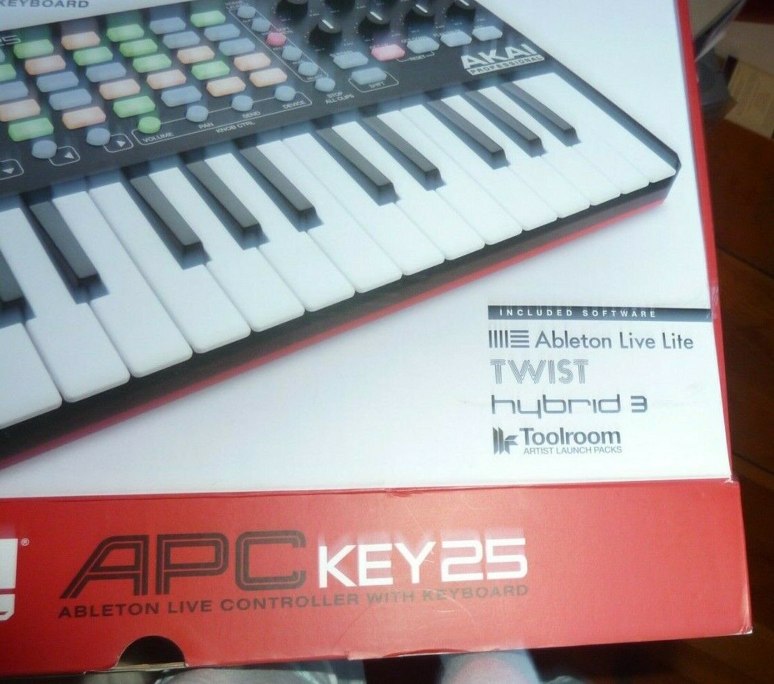 AKAI APC Key 25 Controller W/ Key Board Brand New - Fresh Stock Dated December 2025
