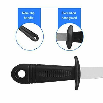 Oyster Shucking Knife Shucker Knives Opener Blank Professional and Cut Resistant - Fresh Stock Dated January 2026