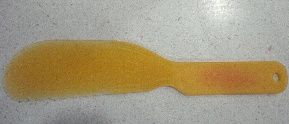 VELVEETA Kraft CHEESE KNIFE - Yellow/Orange Plastic - Vintage Advertising Promo - Fresh Stock Dated January 2026