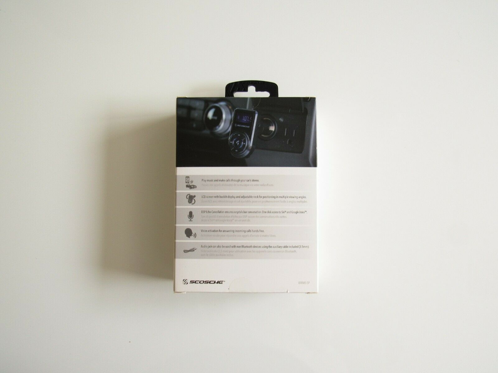 Wireless Handsfree Car Kit - Scosche BTFREQ - Fresh Stock Dated January 2026