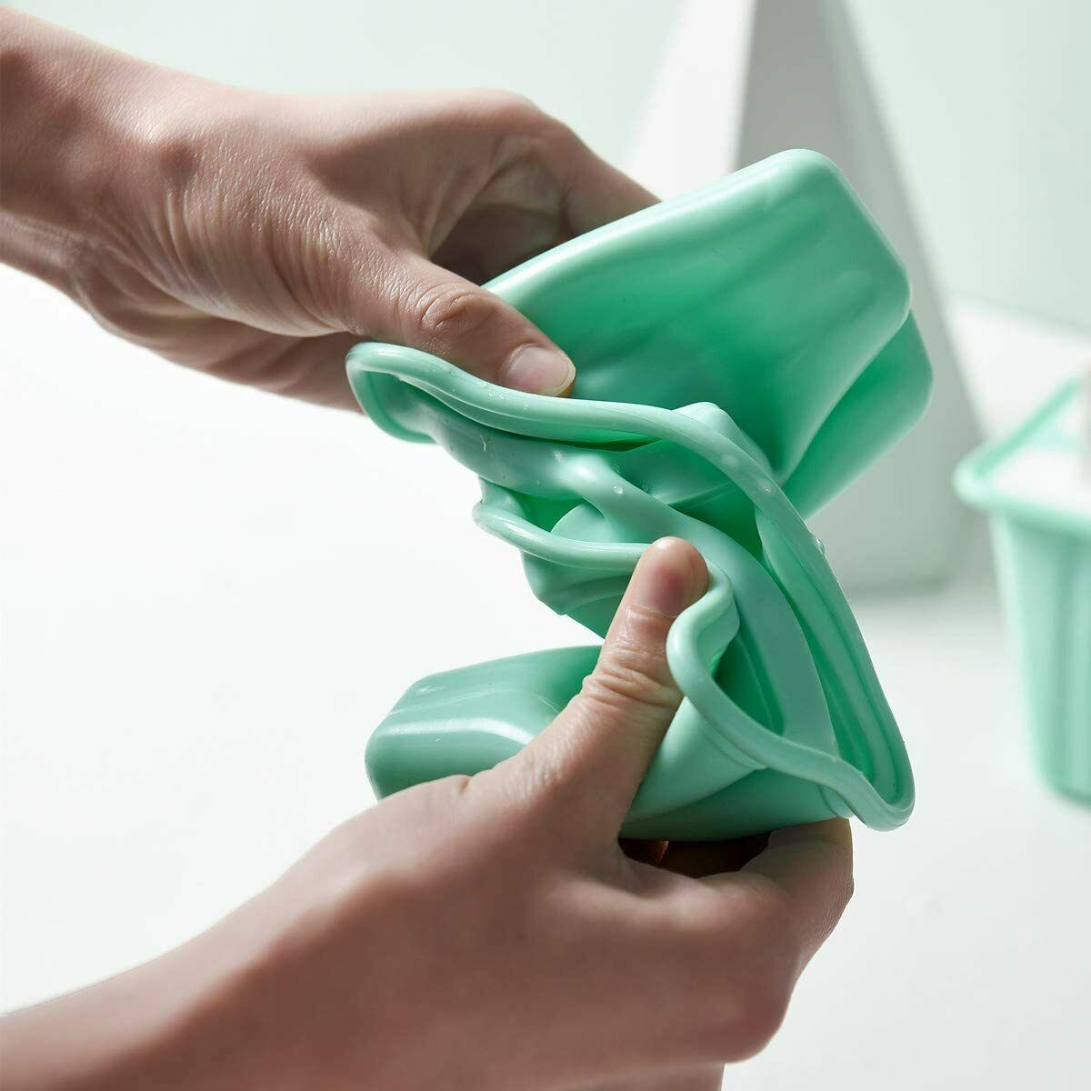 Helistar Popsicle Molds 6 Pieces Silicone Ice Pop Molds BPA Free Popsicle Mold - Fresh Stock Dated February 2026