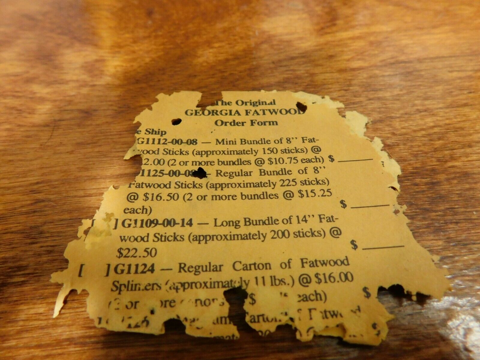 Georgia Fatwood Vintage Box 8