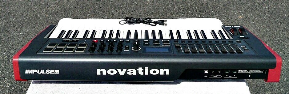 Nemko Novation Impulse 49 Key Keyboard MIDI Controller -Works Great - Excel Cond - Fresh Stock Dated December 2025