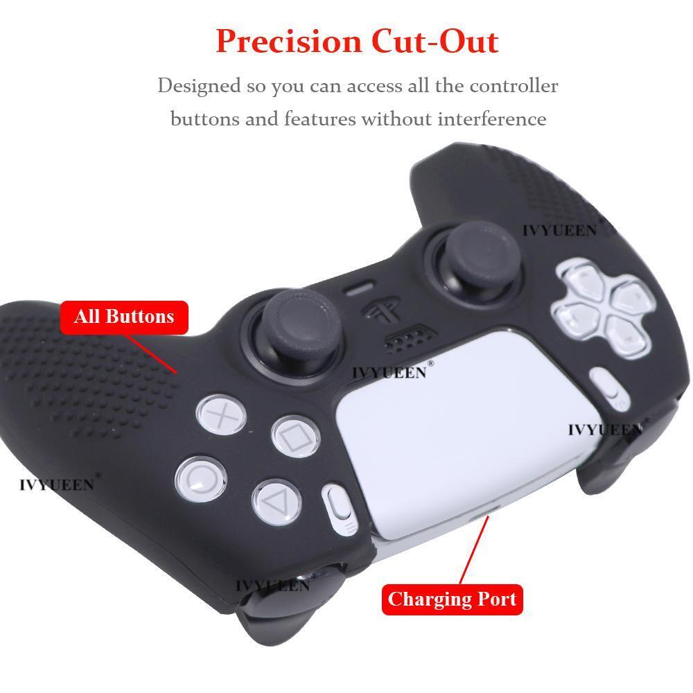 Protective Cover Skin for PlayStation 5 PS5 Controller Silicone Case Grips Cover - Fresh Stock Dated February 2026