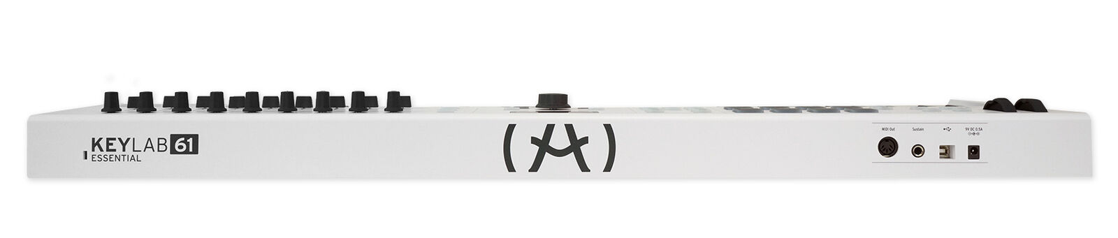 Arturia Keylab Essential 61-Key USB Keyboard Controller in White+Mic+Headphones - Fresh Stock Dated December 2025